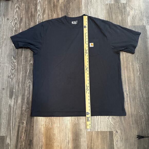 Carhartt Men's Loose Fit‎ Heavyweight Short Sleeve T-Shirt Heather Gray Size 2XL - Picture 4 of 6